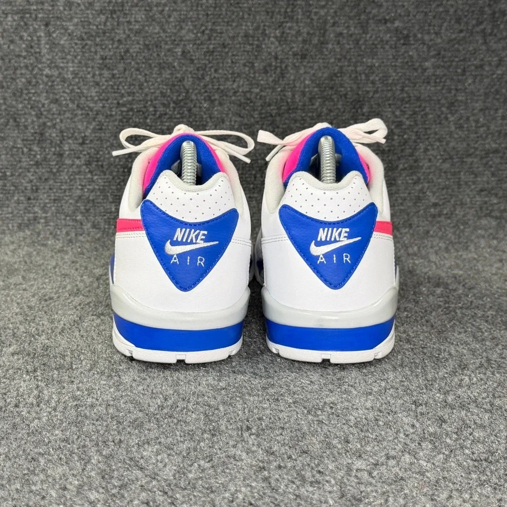 Nike Air Cross Trainer 3 Low Sneaker Men 11 White Hyper Pink Racer Blue Athletic